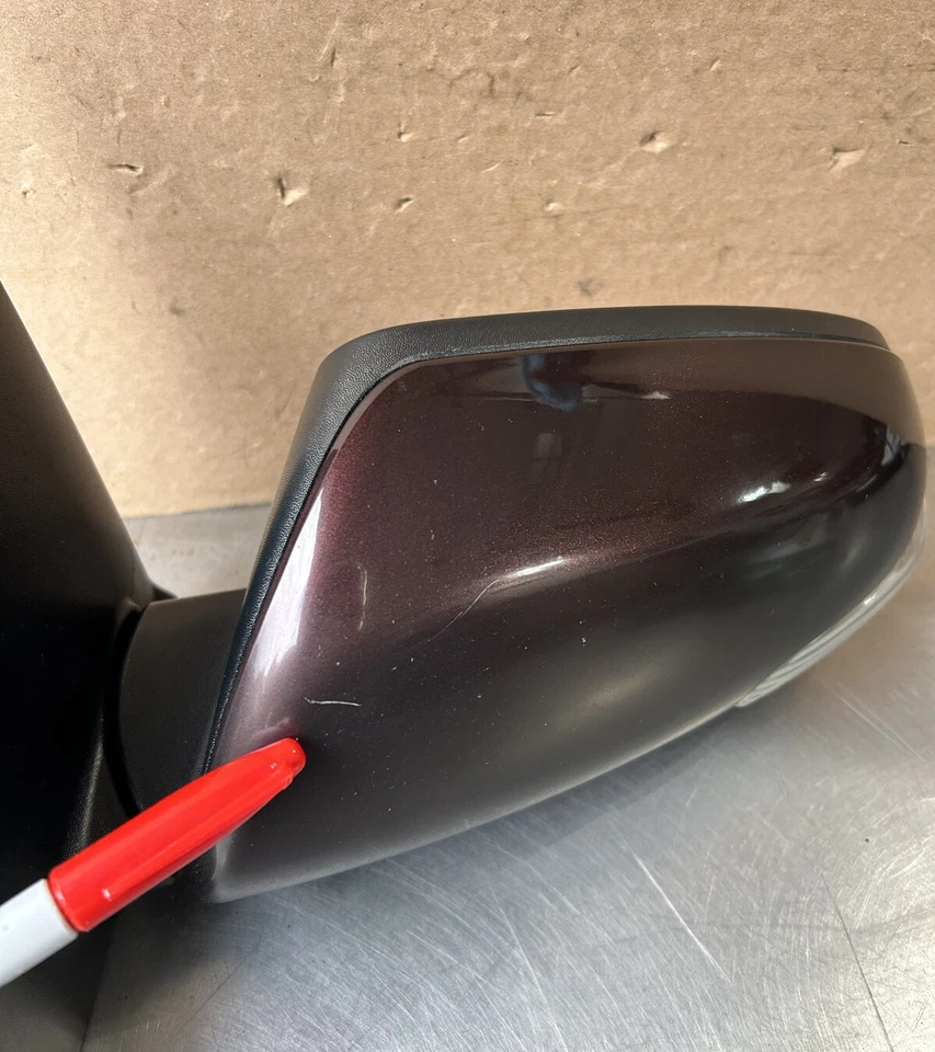 Espejo retrovisor lateral eléctrico izquierdo Kia Forte 2010 sedán LH con intermitente #3281 Foto 2 de 4