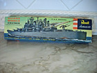 Vintage Revell "1956" U.S.S. Boston Guided Missile Cruiser Model Kit — photo 1