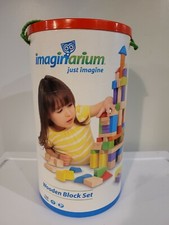 IMAGINARIUM DISCOVERY 118 Wooden Block Set 3 , Very Good Condition.