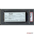 Johnny Unitas Signed Autographed Personal Check PSA DNA NM-MT 8