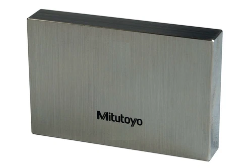 Mitutoyo Steel Rectangular Gage Block, ASME Grade 00, 2.28 mm Length