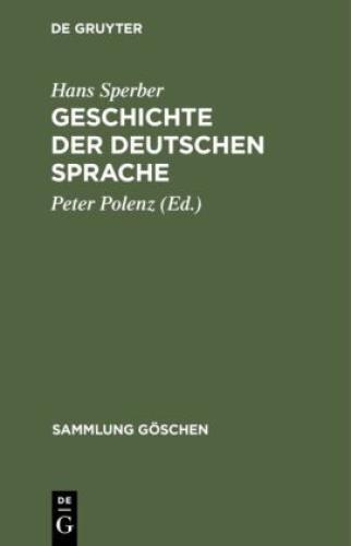 Thumbnail - Geschichte Der Deutschen Sprache 6744