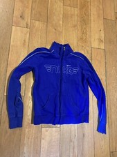 Nike Jacket Youth Large 14 Long Sleeve Full Zip Purple Track Logo