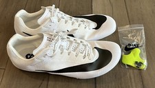 Size 11.5 Men  s Nike Zoom Rival Sprint Track And Field DC8753-100 With Spikes