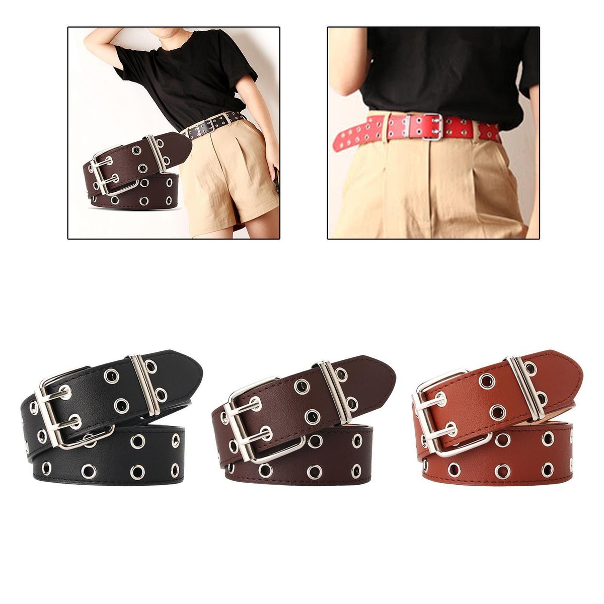 小物 grill buckle eylet belt grill buckle eylet belt