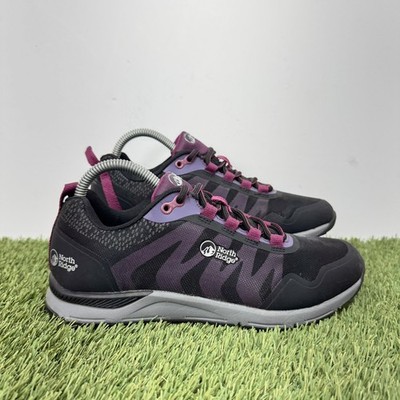 North Ridge Pacer Trail Damenschuhe Größe 6 ultraleichte Turnschuhe #728B22