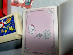 Vintage Sanrio Carnival Nintendo Famicom Boxed CIB Manual Sticker