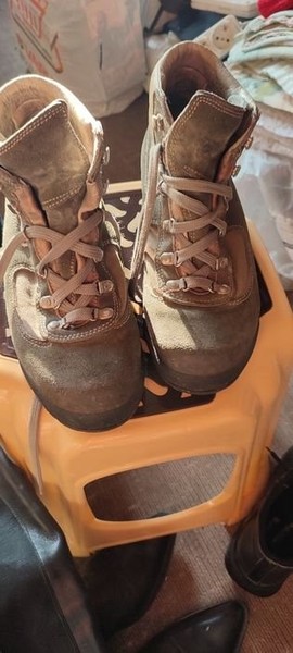 Women S.C.A.R.P.A Boots Green Leather 37