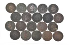 Lot 20 1800's 1890-1899 Indian Head Penny Cents US Coin Collection 2/5 Roll *911