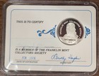 Lot of 6 Vintage Franklin Mint Membership Medals 1971 (gold-plated), 1974-1978 — photo 6