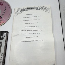 JVC The Secret of Monkey Island for Sega CD Manual Included Action Adventure