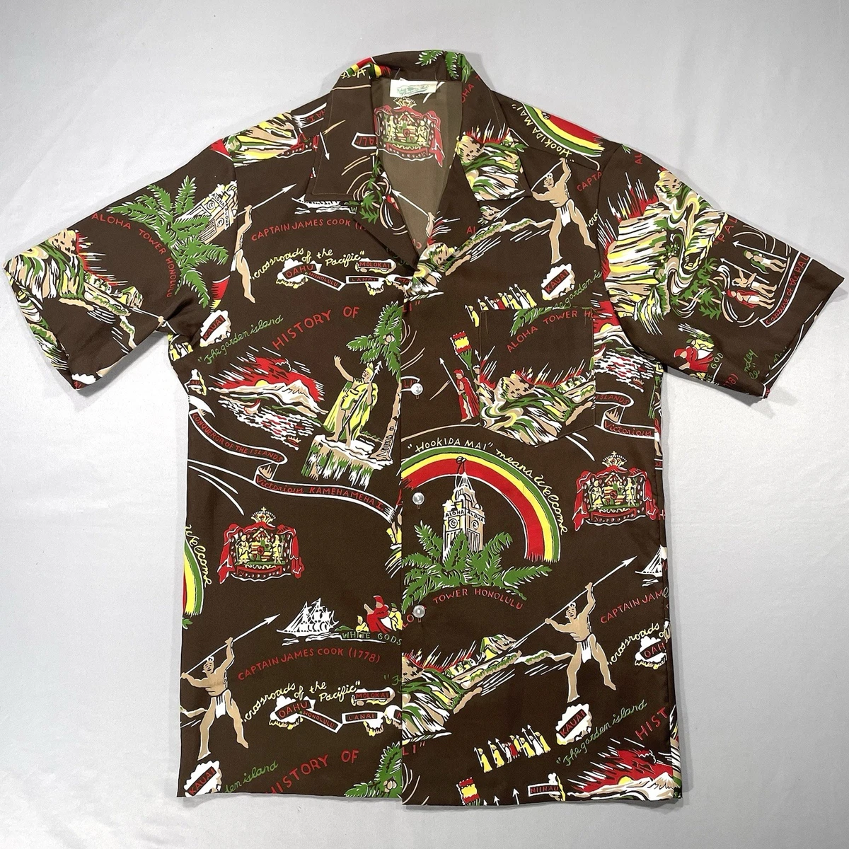 Hawaiian 1960s Vintage Casual Shirts for Men for sale - eBay