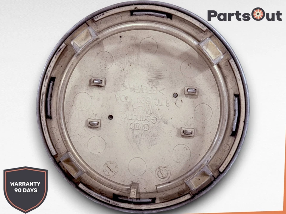 AUDI A6 S6 2012-2018 LLANTA TAPACUBOS CENTRAL TAPACUBOS LOGOTIPO CUBIERTA OEM 8T0601170A Foto 2 de 3