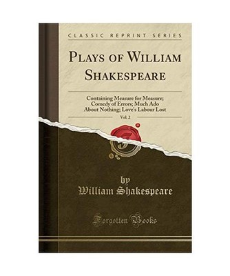 Plays of William Shakespeare, Vol. 2: Containing Measure for Measure; Comedy of 