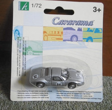 CARARAMA DIECAST MODELS  "PORSCHE 904 GTS"  IN SILVER "1/72ND  SEALED PACKET