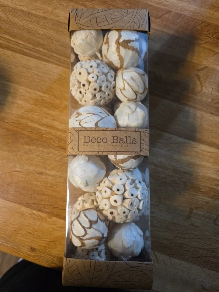 Deko Kugeln Botanische Schale Vase Füller Neu im Karton Wohndeko - Bild 2 von 4