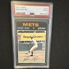 Topps 1971 Nolan Ryan New York Mets #513 PSA 2 Graded Baseball Card