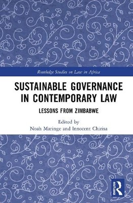 Noah Maringe Sustainable Governance in Contemporary Law (Gebundene Ausgabe)