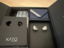 Moondrop Kato Mizutsukiame Earphones Silver In-Ear Monitor Glossy Silver