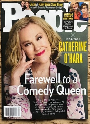PEOPLE MAGAZINE CATHERINE O'HARA TRIBUTE 2026 Life time movies comedy home Alone
