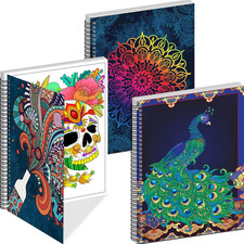 Relaxing Adult Coloring Books Set: Animals, Flowers  More for Stress Relief