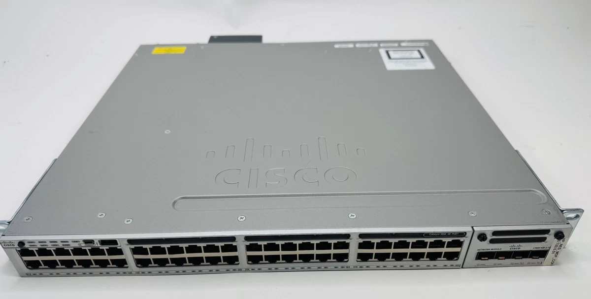 24 Port Enterprise Network Switches Cisco Catalyst 3850 for sale
