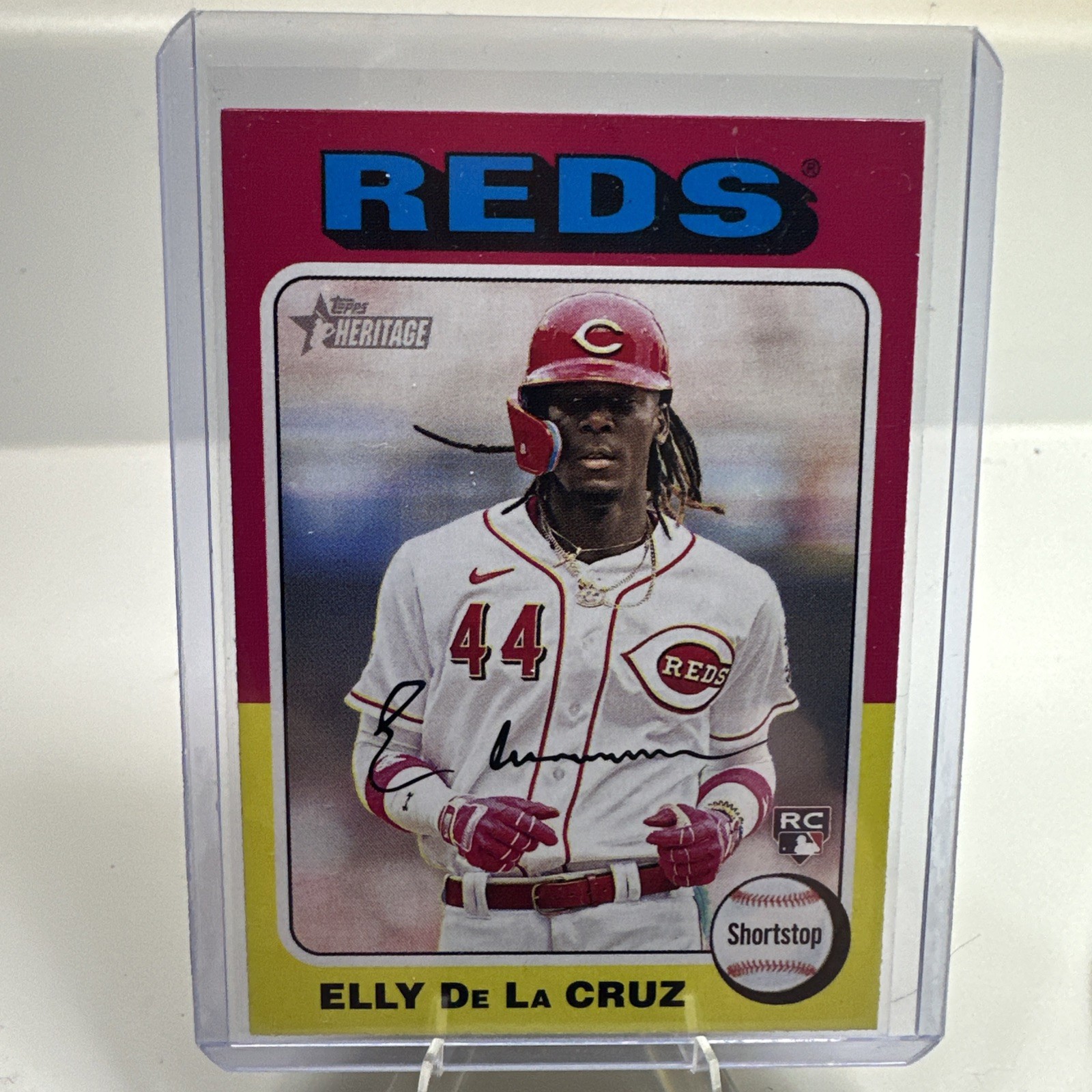 2024 Topps Heritage - Rookies Elly De La Cruz #473 (RC)