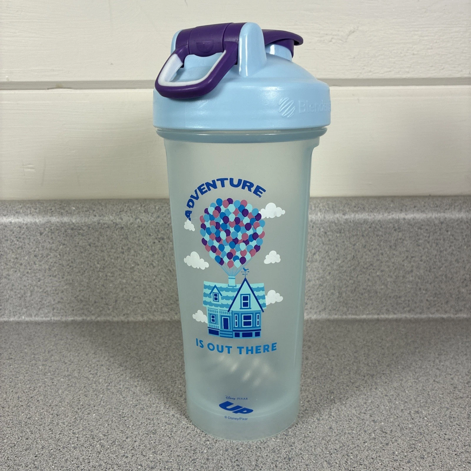 BlenderBottle Run Disney Parks Up House Water Bottle Protein Shaker Pixar Rare
Opens in a new window