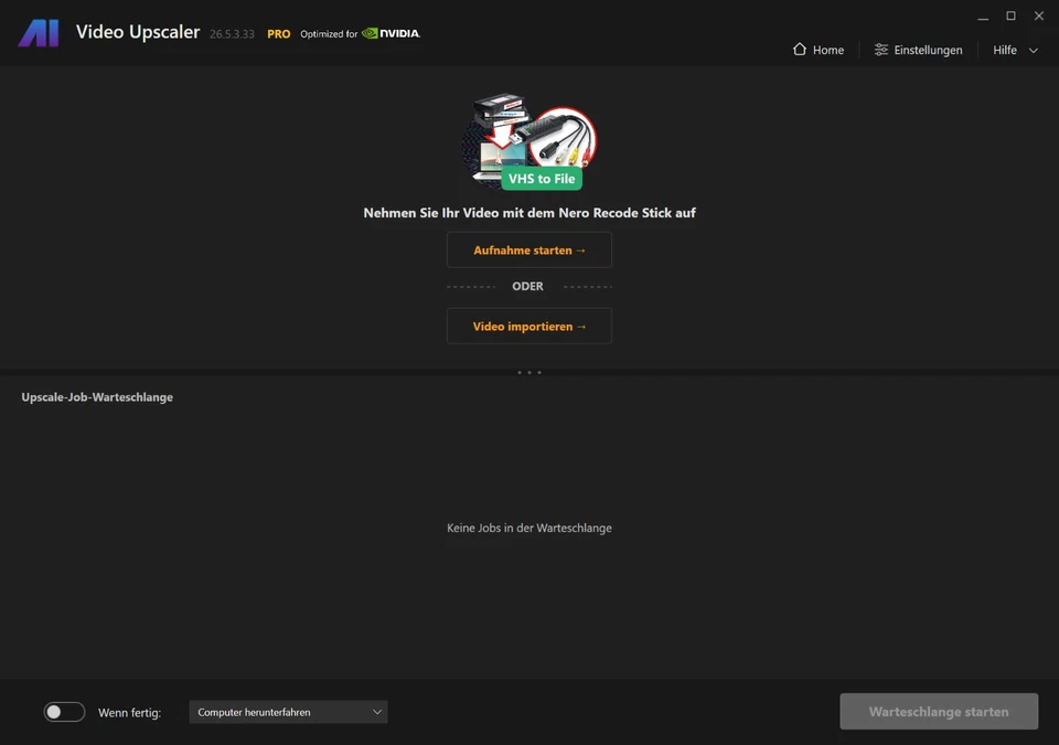 Nero AI Video Upscaler Pro | Videoqualität verbessern | KI | Rauschunterdrückung - Bild 2 von 4