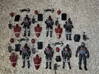 3.75” GI Joe Anniversary Lot Of 7 Alley Vipers With Accessories
