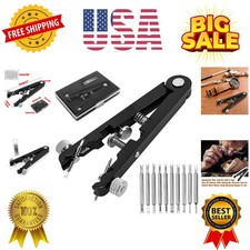 Watch Spring Bar Plier Tool Kit with 10 Tips Pins, 6825 Spring Bar Tweezer To...