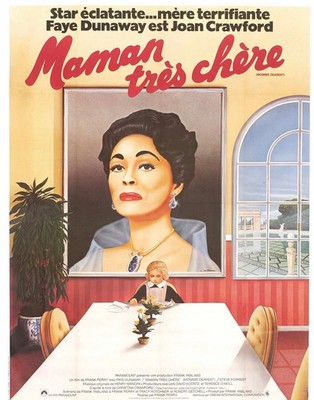 VERY DEAR MOM, FAYE DUNAWAY, 1981, REPRO VINTAGE MOVIE POSTER, HQ