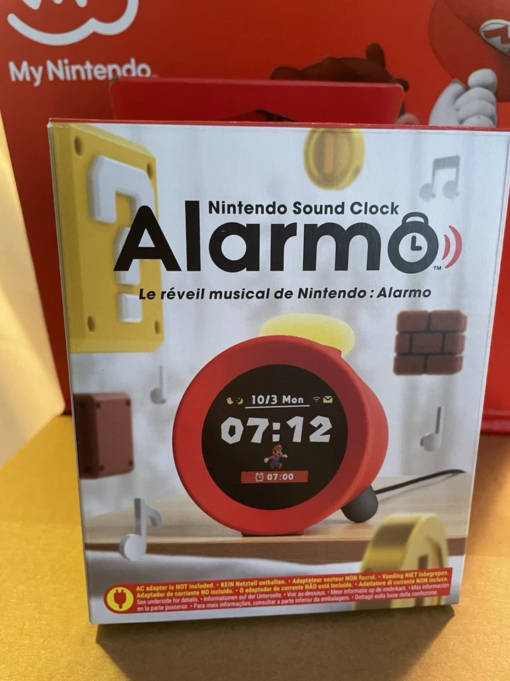 Nintendo Sound Clock Alarmo Wecker - 35 Alarme - Bild 4 von 4