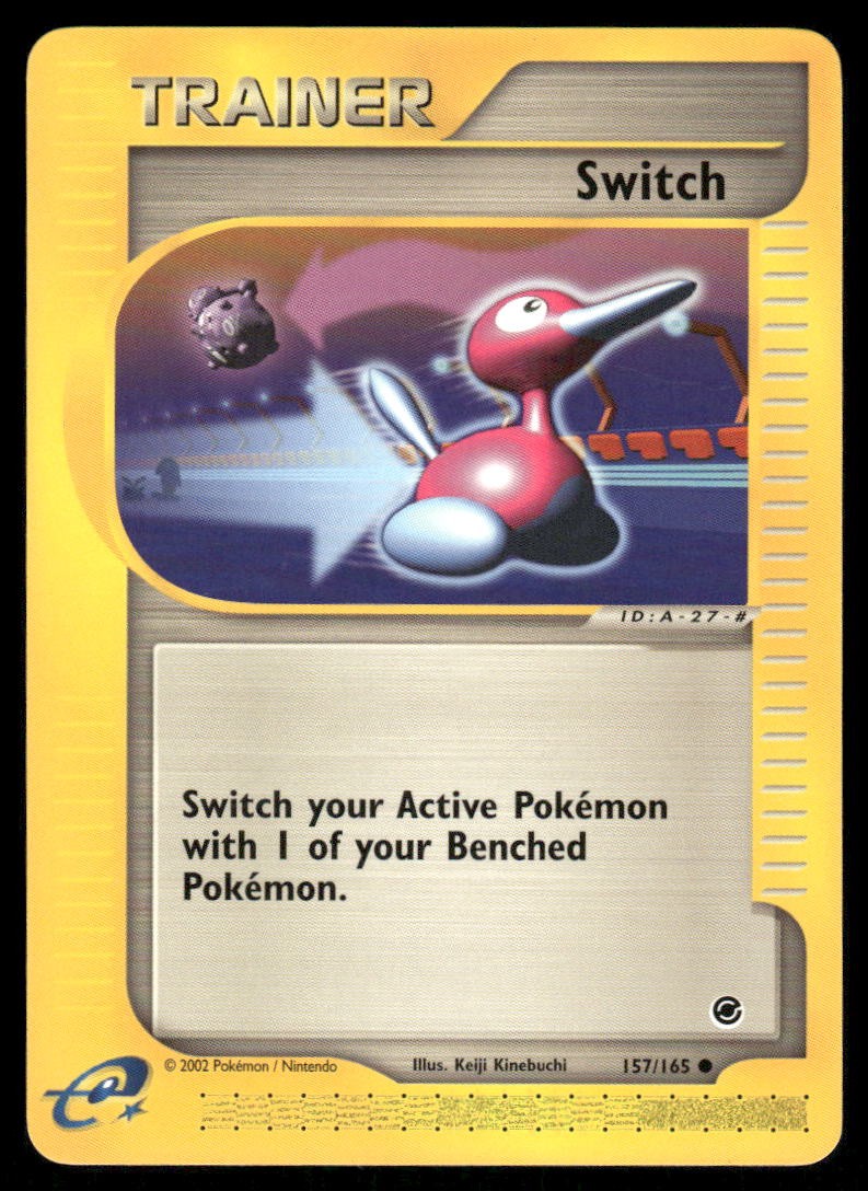 Pokemon Cards Switch 157/165 Expedition Base Set WOTC Common NM