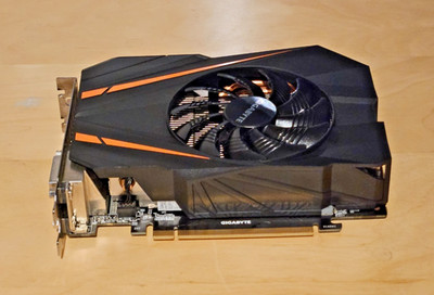 GIGABYTE GeForce GTX 1070 8GB Grafikkarte (GV-N1070IXOC-8GD) - 2X DVI-DL - ITX