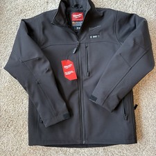 Milwaukee M12 Heated Toughshell Jacket Size Small Black Bare Tool Only M100