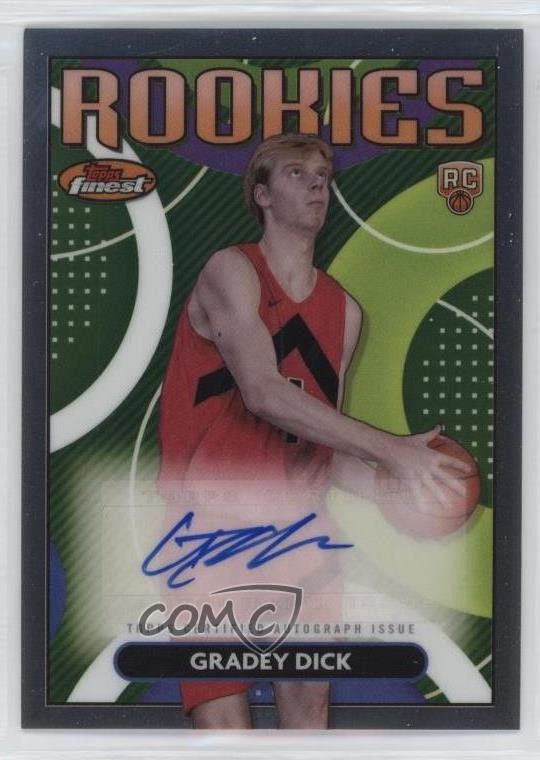 2023-24 Topps Finest Rookie Finest Auto Gradey Dick #RFA-GD Auto RC 10yl