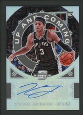 2019-20 KELDON JOHNSON 037/125AUTO PANINI CONTENDERS OPTIC HOLO UP AND COMING RC