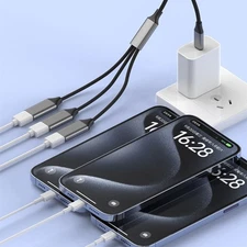 USB 2.0 Expansion Adapters USB To Peripherals Connectors Woven Cable for Phone