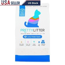 Health Monitoring Cat Litter Lotus Scent Lightweight Odor Control Crystals New