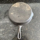 Vintage Griswold Cast Iron Skillet Large Block Logo No 8 704G 10 Inch Pan 1930s