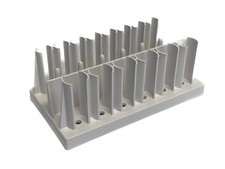 SP BEL-ART Color Comparison PP Tube Rack 8/6-Place for 18/25mm F18916-000