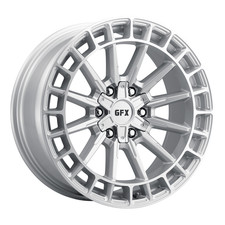 G-fx Tr37 Rim 18x9 6x1356x139.7 Offset 25 Silver Machined Face Quantity Of 4 G-fx Tr37 Rim 18x9 6x1356x139.7 Offset 25 Silver Machined Face Quantity Of 4