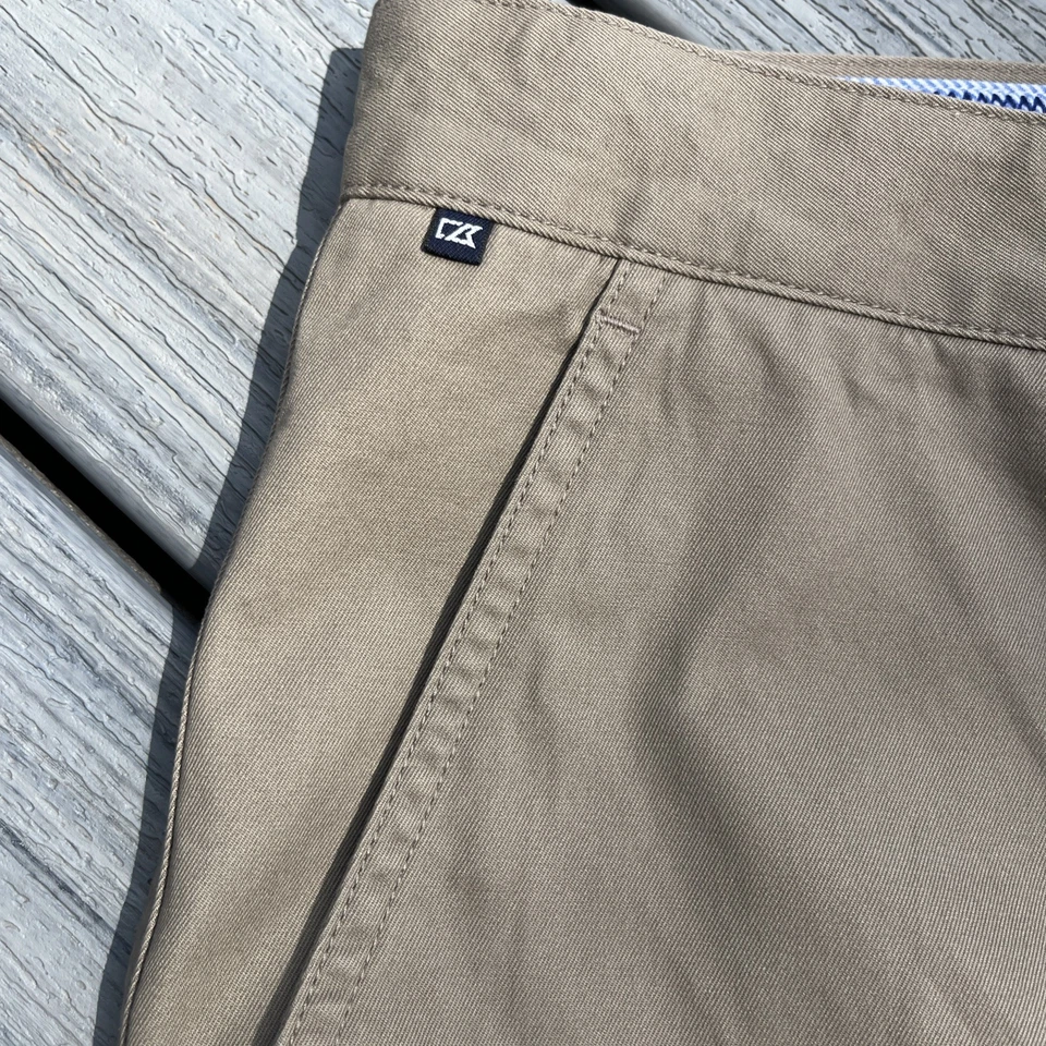 Cutter & Buck Men’s Golf Shorts Khaki Beige 48B - Image 4 of 4