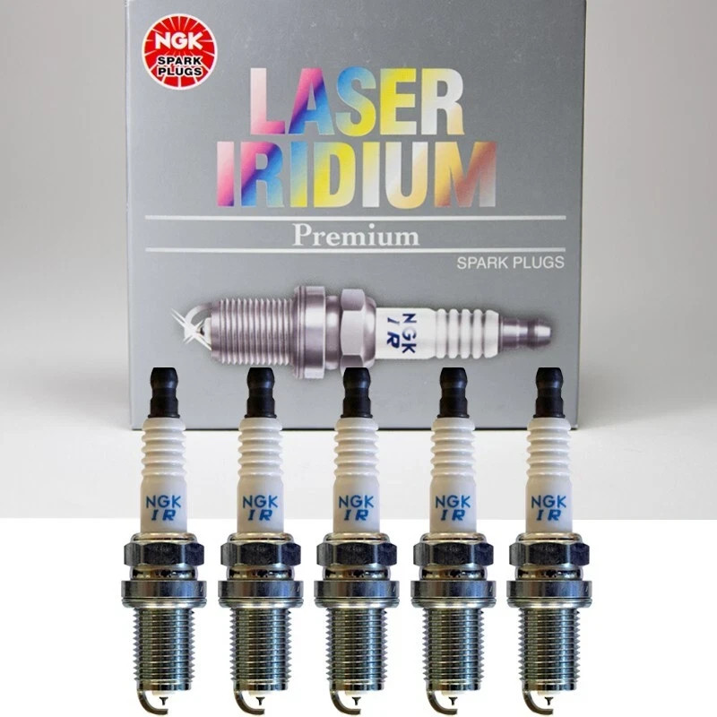 Genuine NGK Laser Iridium Spark Plug 5PCS for Volvo 850 C70 S60 S70 S80 V70 XC70
