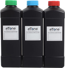 3X 1000Ml Darkroom Chemical Storage Bottles Film Photo Developing Processing 1L
