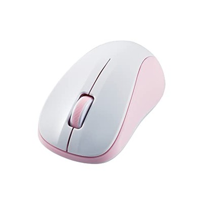 ELECOM Maus Kabellose Maus Bluetooth 3 Tasten Größe S Antibakteriell Rosa