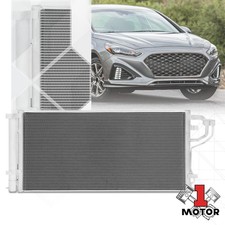 For 16-19 Hyundai Sonata Hybrid 2.0L L4 4 Door Aluminum Front A/C Condenser