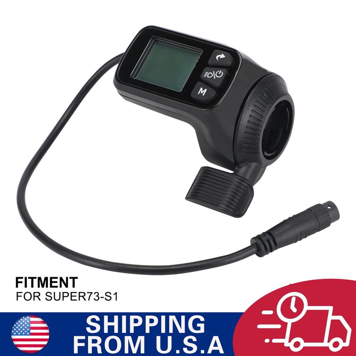 Super73 Sg1純正ディスプレイ（コントローラー別売りです,bafang) Super73 Instrument Assembly Speed Meter For SUPER 73-S1 Electric