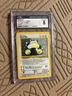 1999 Pokemon Jungle Set SNORLAX HOLO #11/64 CGC 8 NM/MINT Basic